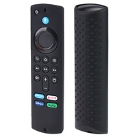 Étui en silicone pour télécommande vocale Alexa (3e génération 2021), résistant aux chutes, anti-rayures, anti-poussière, pour la maison