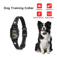 Nouveau collier anti-aboiement intelligent rechargeable pour chien, étanche, pour intérieur/extérieur, dispositif de contrôle des aboiements en plastique durable