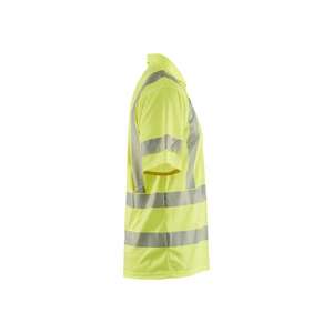 BLAKLADER - 342810133300S Polo haute visibilité protégé contre les UV Jaune-EAN 7330509670774 HI-VIS WORKWEAR - Product Image 4