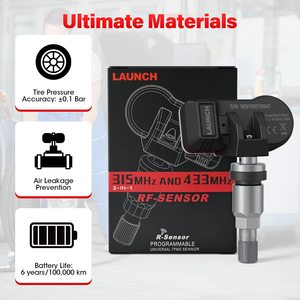 Nouveau capteur RF TPMS 315 MHz/433 MHz pour système de surveillance des pneus LTR-01, indice IP67, autonomie de 4 à 6 ans, ajustement universel CE/FCC - Product Image 6