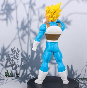 Offre Spéciale magnifiquement fait à la main modèle en boîte ornements <span class=keywords><strong>Dragon</strong></span> Balls artisanat jaune cheveux noirs <span class=keywords><strong>Super</strong></span> Vegeta Anime Figure - Product Image 3