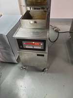 MDXZ-25D poulet à frire machine commerciale électrique 2 réservoir 4 panier friteuse commerciale pour poulet frit