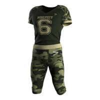 Maillots de football américain professionnels, uniformes d'équipe durables, vêtements de sport légers, optimisés pour les matchs de haut niveau