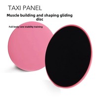 Disque de glisse Pilates en EVA pour yoga, pédale abdominale en ABS, planche de fitness pour entraînement du tronc, tapis double face, plusieurs couleurs