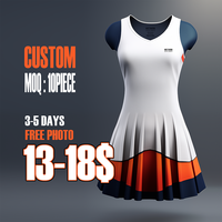 HOSTARON individuelles Sublimations-Jekleid einfarbiges Netballkleid Pickleball-Tennisuniform Netballuniformkleid individuelles Netballkleid