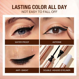 Eyeliner liquide noir mat de haute qualité MLM, imperméable, longue tenue, anti-bavures, séchage rapide, maquillage pour les yeux, marque privée, stylo liner - Product Image 6