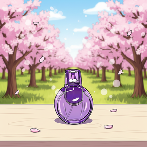 Perfume de Mujer de Lujo, Larga Duración, Ecológico, Eau de Toilette 100ml, Floral Amaderado, Amethystee, Romántico, Morado, Spray - Product Image 1