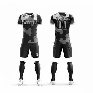 Maillot de football personnalisé professionnel, ensemble complet, uniforme de football de club de sublimation - Product Image 1