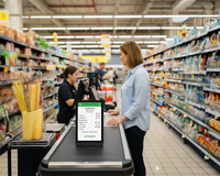 Kiosco de Autoservicio de Mesa con Pantalla Táctil de 10.1 Pulgadas y Android 11 |   Pantalla Táctil para Pedidos y Aplicaciones de Menús