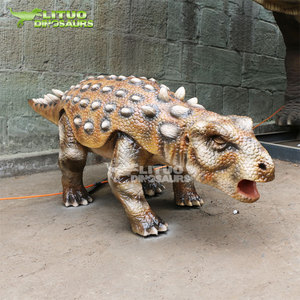 Dinosaurio Anquilosaurio Animatrónico de Tamaño Real y Realista - Product Image 6