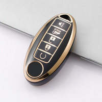 Housse de clé de voiture en TPU housse de porte-clés pour Nissan Leaf Micra Qashqai J11 J10 x-trail T32 Versa Note Auto accessoires