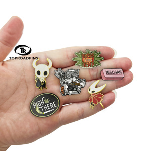 工厂热卖制造商传统雕刻顶级质量定制帽子别针 - Product Image 3