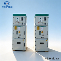 Armoire de commutation haute tension isolée au gaz 12 kV, protection de circuit robuste pour équipement de système électrique