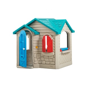 Maison de jeux intérieure et extérieure, maison de jeu pas cher pour bébés, avec aire de jeux - Product Image 1
