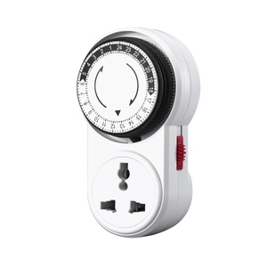Minuteur mécanique personnalisé 24 heures pour cuisine, arrêt automatique, 220V 16A, écologique, haute précision, en plastique <span class=keywords><strong>PC</strong></span>+ABS - Product Image 6