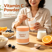 Poudre de supplément alimentaire de vitamine C pure (acide L-ascorbique)