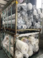 Tissu d'ameublement en polyester tricoté uni, haute durabilité, écologique, imperméable, antistatique et anti-moisissure pour usage domestique