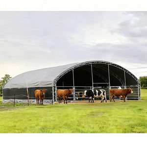 <span class=keywords><strong>Tente</strong></span> <span class=keywords><strong>de</strong></span> bétail à cadre haute résistance tissu imperméable ferme cheval clôture ferme contrôle hangar pour pâturages - Product Image 2