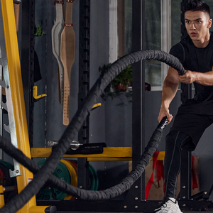 Cordes Ondulatoires <span class=keywords><strong>de</strong></span> Fitness pour Entraînement <span class=keywords><strong>de</strong></span> Puissance en Salle <span class=keywords><strong>de</strong></span> Sport, <span class=keywords><strong>Corde</strong></span> <span class=keywords><strong>de</strong></span> Combat en Nylon <span class=keywords><strong>de</strong></span> 25 mm et 3 m pour Exercice et Entraînement à Domicile - Product Image 4