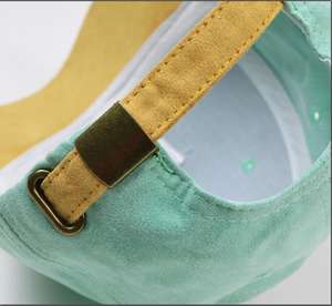 Gorra de béisbol de gamuza personalizada a <span class=keywords><strong>precio</strong></span> de fábrica con bordado de poliéster, gorra de gamuza de 6 paneles para venta al por mayor - Product Image 6