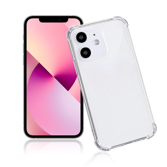 Upgraded No Yellow Crystal Clear Case Clear Case Transparent Cover for iPhone