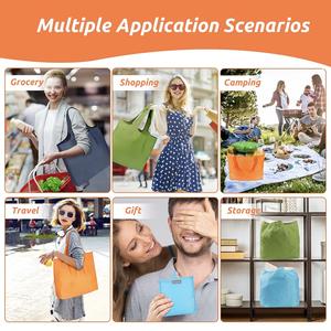 Bolsa de Compras Plegable de Poliéster Ligera y Lavable, Personalizable de Fábrica, Ecológica, Reutilizable y Expandible - Product Image 6
