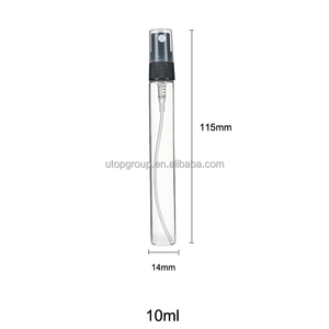 10ML 5ML 3ML Pequeñas botellas de difusor de caña de perfume vacías Lata Botella de fragancia Muestra para botella de vidrio personalizada - Product Image 1