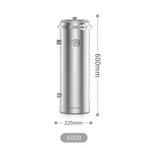 10000L/H SS 304 하우징 울트라 여과 정수기 집 전체 빨 PVDF 막 스테인레스 스틸 UF 물 필터 - Product Image 6