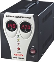 Régulateur/stabilisateur de tension automatique PACO 1000VA pour téléviseur, ordinateur, réfrigérateur