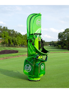 <span class=keywords><strong>Sac</strong></span> <span class=keywords><strong>de</strong></span> <span class=keywords><strong>golf</strong></span> transparent léger Qb31-646, directement <span class=keywords><strong>de</strong></span> l'usine, nouveau modèle pour hommes et femmes, avec support en cuir véritable et tapis en toile. - Product Image 4