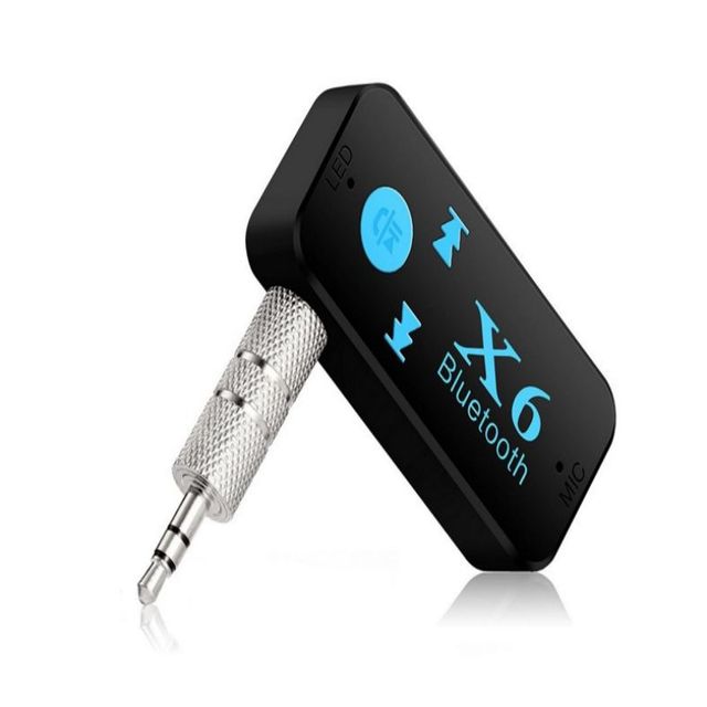 BT AUX Adapter for Car 5.0 AUX Receiver for Car, Hands Free Calling, Connect Two Phones at the Same Time