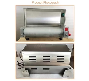 Machine à étaler la pâte à pizza à haute efficacité, presse à base de pizza à double rouleau pour roti, tortilla, pain naan, 220V 110V - Product Image 5