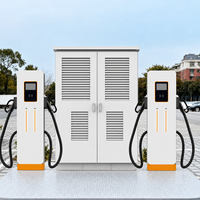 Nouvelle station de recharge rapide pour véhicules électriques 720 kW 380 V DC, multi-distributeurs CCS2, pour flotte commerciale, recharge fractionnée V8