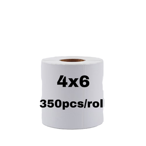 Wholesale Price ECOPACK SL-022 Easy Tear Stick 100x100mm Scratch Pressure Sensitive Sticker Thermal Paper <b>Packaging</b> Label - Product Image 6