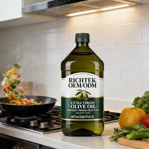 Olio Extra Vergine d'Oliva di Categoria Superiore a Marchio Privato per Cucina, Naturalmente Senza Glutine, Spremitura a Freddo - Product Image 4