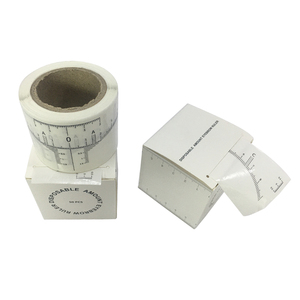50 piezas/rollo, Regla Profesional Desechable de Plástico para Cejas, Medidor de Microblading, Plantilla para Maquillaje Permanente de Cejas - Product Image 1