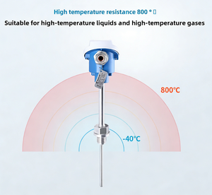 CWDZ553K เซ็นเซอร์วัดอุณหภูมิเทอร์โมคัปเปิลแบบหุ้มเกราะชนิดแทรก ความแม่นยำในการวัดสูง ทนต่ออุณหภูมิสูง - Product Image 4