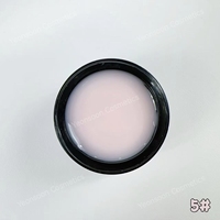 Nouveauté - Échantillon gratuit - Gel de construction transparent nude série 185, 48 teintes - Gel d'extension d'ongles UV pour salon professionnel et DIY à domicile