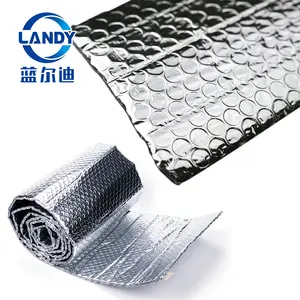 Heat Insulation Aluminum Foil Double Bubble Foil Insulation For Floor Heating