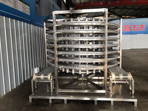 Congelador en Espiral IQF de 200-5000 kg/h con Control Digital para Línea de Producción de Alimentos y Carne, Precio de Fábrica JH - Product Image 3