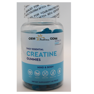 <span class=keywords><strong>Creatine</strong></span> Gummies Suplemento Pre Entrenamiento Nutrición Deportiva Suplemento de Culturismo Energy Boost Creatina de Fresa - Product Image 6