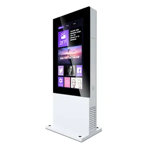 Marvel High Brightness Outdoor Floor Stand Electronic Digital Video Player Advertising Lcd Display Screen