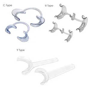 입 오프너 음식 급료 PP 치과 입 오프닝 뺨 견인기 장치 처분할 수 있는 C 모양 Y 모양 T 모양