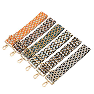 URFEDA Bandouliere Sangle Sac 80-140cm Léopard Imprimé Sangle Sac Bandouliere Strap Réglable Bricolage Pour A Main Sac Bandoulière 3,8cm De Large Pour Femmes Sacs Accessoires De Bricolage