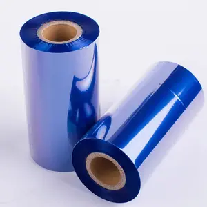 Inkstar T9C Color Wax/Resin Ribbon----Blue High Quality Thermal Transfer Ribbon