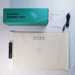 Plateau chauffant en silicone <span class=keywords><strong>de</strong></span> qualité supérieure, pliable, très vendu, pour la restauration |   <span class=keywords><strong>Tapis</strong></span> chauffant électrique pour aliments à surface chauffante complète avec contrôle <span class=keywords><strong>de</strong></span> température à 5 niveaux - Product Image 5