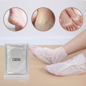 <span class=keywords><strong>Mascarilla</strong></span> Exfoliante para <span class=keywords><strong>Pies</strong></span>, Exfoliante Suave para <span class=keywords><strong>Pies</strong></span>, <span class=keywords><strong>Mascarilla</strong></span> Desprendible para <span class=keywords><strong>Pies</strong></span>, Venta al por Mayor OEM - Product Image 1