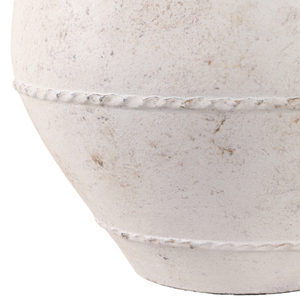 Vaso in Ceramica Rotondo Tradizionale, Vaso Rustico in Terracotta per Fiori, Decorazione per Casa, Camera da Letto, Ufficio e Tavolo - Product Image 5