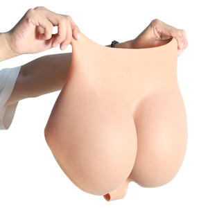 Culotte Gainante Rembourrée en Silicone <span class=keywords><strong>Triangle</strong></span> Douce pour Hanches, Effet Push-Up, Fessier Rehaussé, 100 % Silicone, Grandes Tailles - Product Image 1