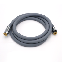 Tuyau de douche flexible en silicone écologique de conception moderne de la marque DLP 2025 avec longueur personnalisable pour une utilisation en salle de bain